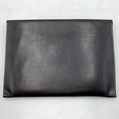 【現状渡し品】【メンズ】 HTC BLACK エイチティーシーブラック FLOWER DOCUMENT CASE DCFLR-BRS フラワードキュメントケース カバン 188-260404-ko-04-tei カラー：ブラウン系 万代Net店