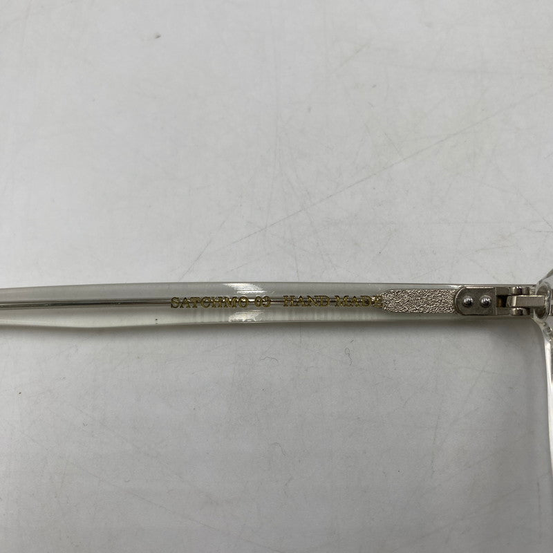 【中古品】【レディース】 ADSR エーディーエスアール SATCHMO 03 56799962 サッチモ 03 サングラス アイウェア ハンドメイド 203-260406-ks-02-tei サイズ：020/F カラー：クリア 万代Net店