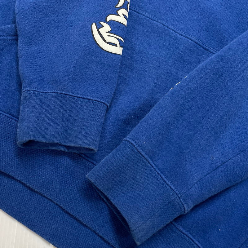 【中古品】【メンズ】 CHALLENGER チャレンジャー FISHING CLUB HOODIE フィッシング クラブ フーディ 長袖 トップス プルオーバーパーカー 142-260331-yo-05-tei サイズ：M カラー：ブルー 万代Net店