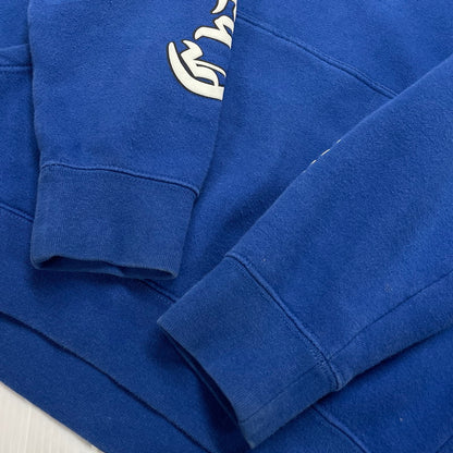【中古品】【メンズ】 CHALLENGER チャレンジャー FISHING CLUB HOODIE フィッシング クラブ フーディ 長袖 トップス プルオーバーパーカー 142-260331-yo-05-tei サイズ：M カラー：ブルー 万代Net店