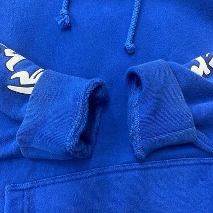 【中古品】【メンズ】 CHALLENGER チャレンジャー FISHING CLUB HOODIE フィッシング クラブ フーディ 長袖 トップス プルオーバーパーカー 142-260331-yo-05-tei サイズ：M カラー：ブルー 万代Net店