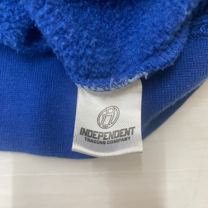 【中古品】【メンズ】 CHALLENGER チャレンジャー FISHING CLUB HOODIE フィッシング クラブ フーディ 長袖 トップス プルオーバーパーカー 142-260331-yo-05-tei サイズ：M カラー：ブルー 万代Net店