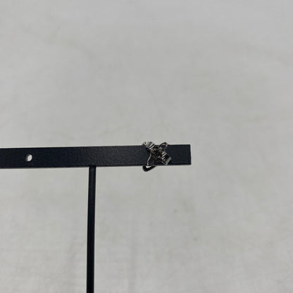 【中古品】【メンズ】 Vivienne Westwood ヴィヴィアンウエストウッド NANO SOLITAIRE SINGLE ナノ ソリティア シングル ピアス アクセサリー 192-260406-ks-08-tei カラー：ガンメタリック 万代Net店