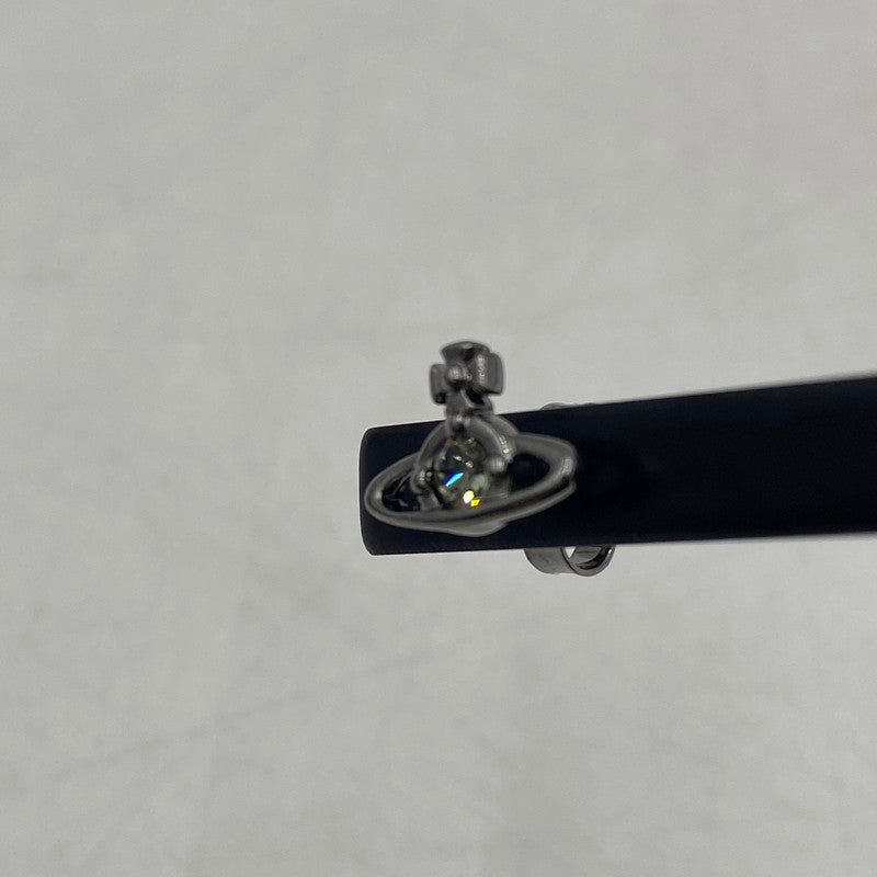【中古品】【メンズ】 Vivienne Westwood ヴィヴィアンウエストウッド NANO SOLITAIRE SINGLE ナノ ソリティア シングル ピアス アクセサリー 192-260406-ks-08-tei カラー：ガンメタリック 万代Net店