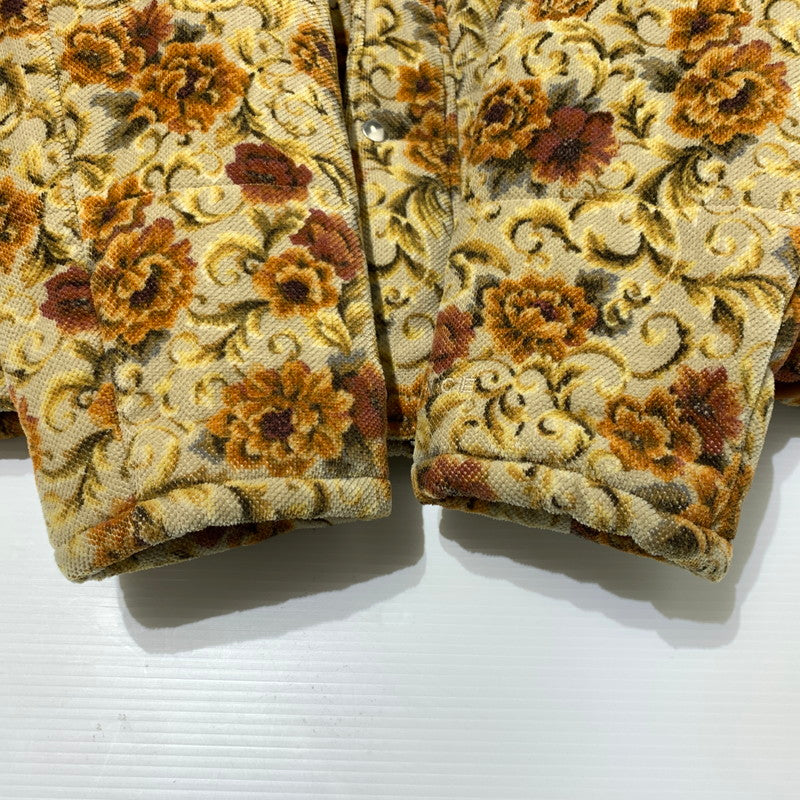 【中古品】【メンズ】 MLVINCE メルヴィンス FLORAL PUFFER JACKET フローラル パファー ジャケット アウター 中綿ジャケット 142-260330-ko-17-tei サイズ：L カラー：総柄 万代Net店