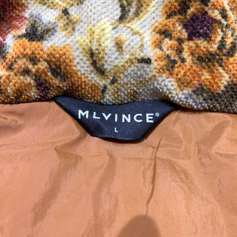 【中古品】【メンズ】 MLVINCE メルヴィンス FLORAL PUFFER JACKET フローラル パファー ジャケット アウター 中綿ジャケット 142-260330-ko-17-tei サイズ：L カラー：総柄 万代Net店
