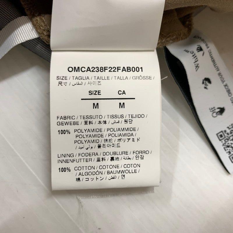 【中古品】【メンズ】 OFF-WHITE オフホワイト WIDE PANTS OMCA238F22FAB001 ワイドパンツ ボトムス イージーパンツ ストレート 153-260331-ko-21-tei サイズ：M カラー：ベージュ 万代Net店