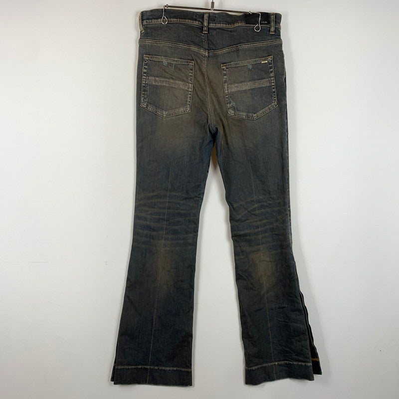 【中古品】【メンズ】 AMIRI アミリ STACK FLAIR JEAN DARK INDIGO SRPS23MDF001 スタック フレアジーンズ ボトムス デニムパンツ 152-260329-ko-14-tei サイズ：33 カラー：ダークインディゴ 万代Net店