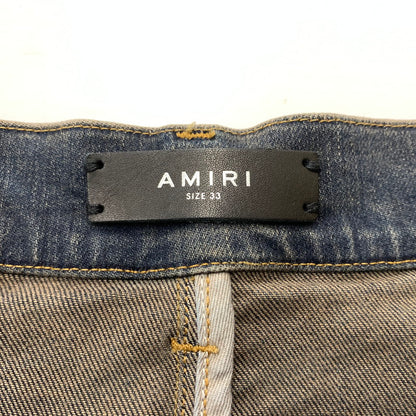 【中古品】【メンズ】 AMIRI アミリ STACK FLAIR JEAN DARK INDIGO SRPS23MDF001 スタック フレアジーンズ ボトムス デニムパンツ 152-260329-ko-14-tei サイズ：33 カラー：ダークインディゴ 万代Net店