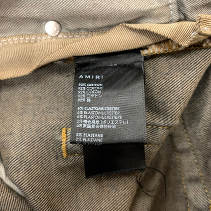 【中古品】【メンズ】 AMIRI アミリ STACK FLAIR JEAN DARK INDIGO SRPS23MDF001 スタック フレアジーンズ ボトムス デニムパンツ 152-260329-ko-14-tei サイズ：33 カラー：ダークインディゴ 万代Net店