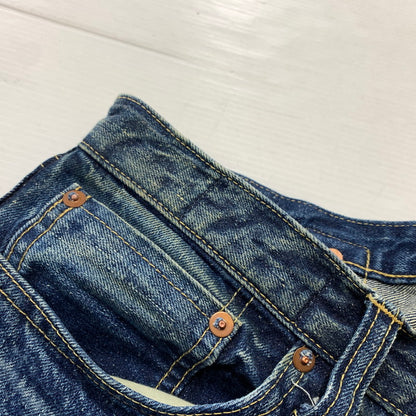 【中古品】【メンズ】 HUMANMADE ヒューマンメイド STRAIGHT DENIM PANTS FUTURE HM30PT002 ストレート デニムパンツ フューチャー ボトムス ジーンズ 156-260329-ko-16-tei サイズ：30 カラー：インディゴ 万代Net店