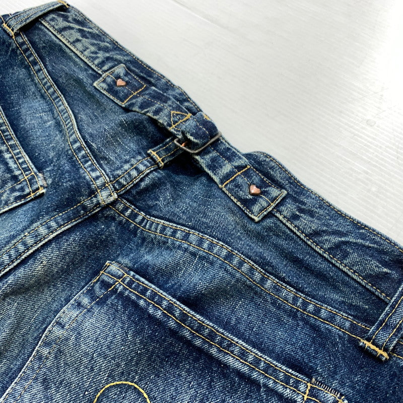 【中古品】【メンズ】 HUMANMADE ヒューマンメイド STRAIGHT DENIM PANTS FUTURE HM30PT002 ストレート デニムパンツ フューチャー ボトムス ジーンズ 156-260329-ko-16-tei サイズ：30 カラー：インディゴ 万代Net店