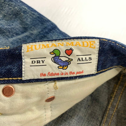 【中古品】【メンズ】 HUMANMADE ヒューマンメイド STRAIGHT DENIM PANTS FUTURE HM30PT002 ストレート デニムパンツ フューチャー ボトムス ジーンズ 156-260329-ko-16-tei サイズ：30 カラー：インディゴ 万代Net店