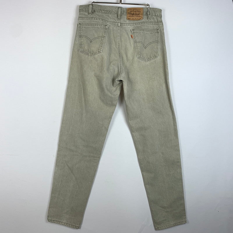 【中古品】【メンズ】 Levi's リーバイス 90's 550 DENIM PANTS MADE IN USA 40550-0232 90年代 デニムパンツ ボトムス ジーンズ ボタン裏 刻印585 オレンジタブ USA製 156-260331-ko-17-tei サイズ：W34L34 カラー：グレー系 万代Net店