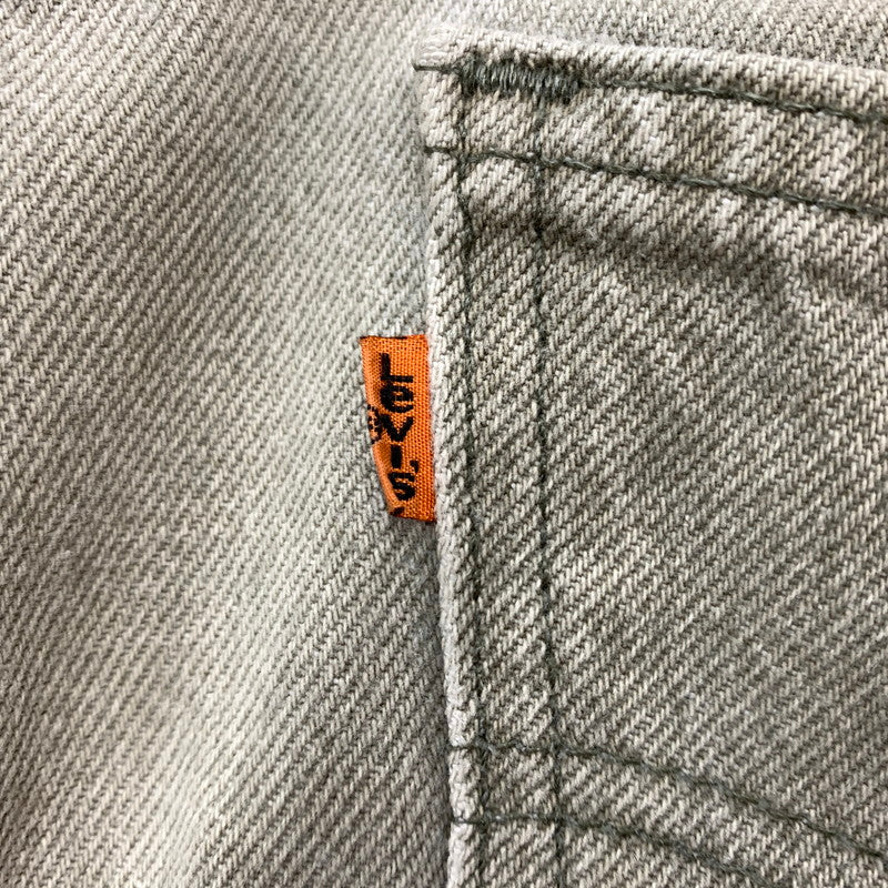【中古品】【メンズ】 Levi's リーバイス 90's 550 DENIM PANTS MADE IN USA 40550-0232 90年代 デニムパンツ ボトムス ジーンズ ボタン裏 刻印585 オレンジタブ USA製 156-260331-ko-17-tei サイズ：W34L34 カラー：グレー系 万代Net店