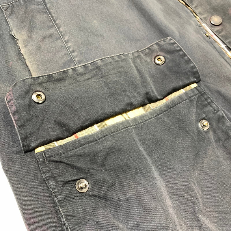 【現状渡し品】【メンズ】 BARBOUR バブアー L W BEAUFORT JKT A887 ビューフォート ジャケット アウター ノンオイルジャケット 141-260330-ko-18-tei サイズ：XL カラー：ブラック 万代Net店
