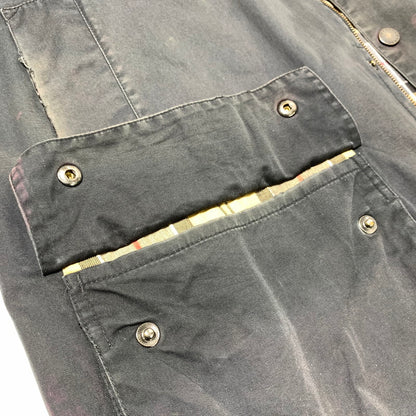 【現状渡し品】【メンズ】 BARBOUR バブアー L W BEAUFORT JKT A887 ビューフォート ジャケット アウター ノンオイルジャケット 141-260330-ko-18-tei サイズ：XL カラー：ブラック 万代Net店
