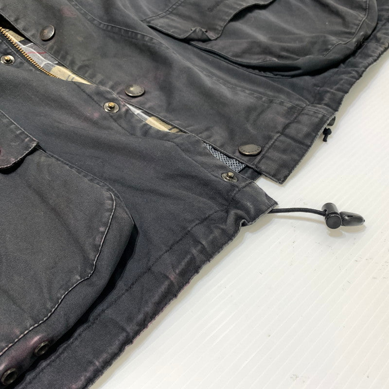 【現状渡し品】【メンズ】 BARBOUR バブアー L W BEAUFORT JKT A887 ビューフォート ジャケット アウター ノンオイルジャケット 141-260330-ko-18-tei サイズ：XL カラー：ブラック 万代Net店