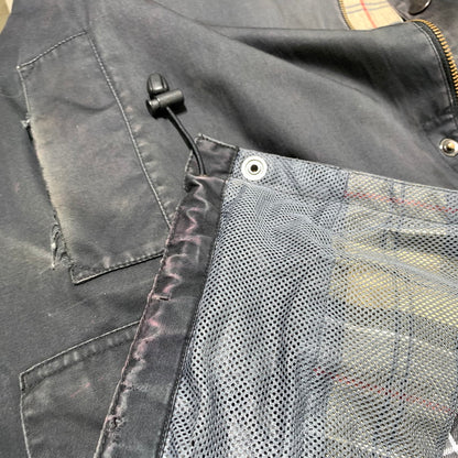 【現状渡し品】【メンズ】 BARBOUR バブアー L W BEAUFORT JKT A887 ビューフォート ジャケット アウター ノンオイルジャケット 141-260330-ko-18-tei サイズ：XL カラー：ブラック 万代Net店
