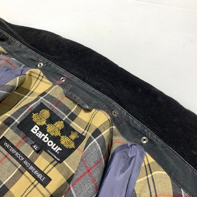 【現状渡し品】【メンズ】 BARBOUR バブアー L W BEAUFORT JKT A887 ビューフォート ジャケット アウター ノンオイルジャケット 141-260330-ko-18-tei サイズ：XL カラー：ブラック 万代Net店