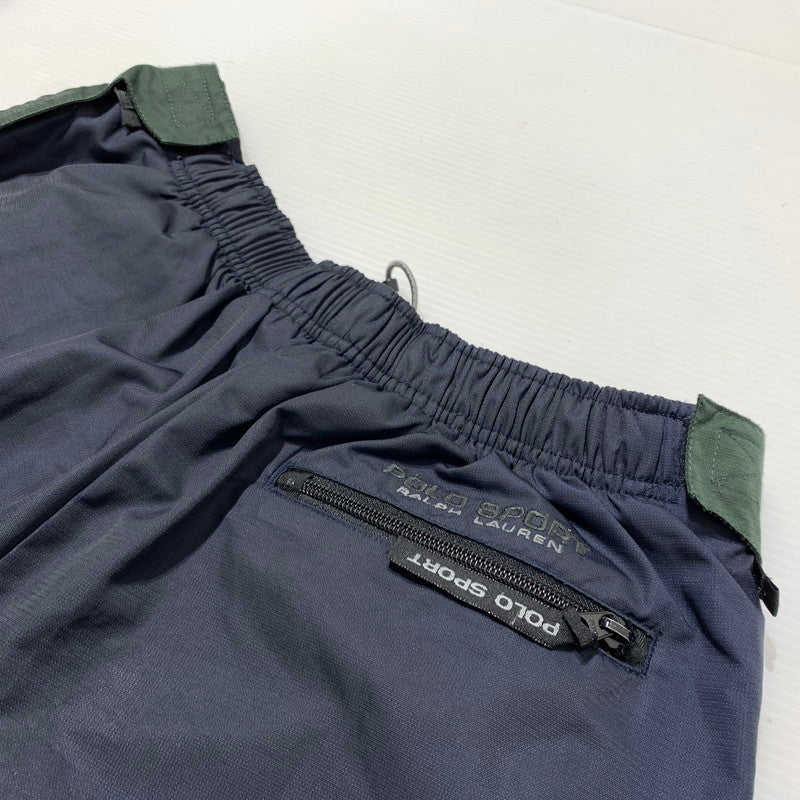 【中古品】【メンズ】 POLO SPORTS ポロスポーツ SIDE ZIP LINE PANT サイド ジップ ライン パンツ ボトムス ポリエステルパンツ 158-260401-ko-25-tei サイズ：M カラー：ネイビー 万代Net店