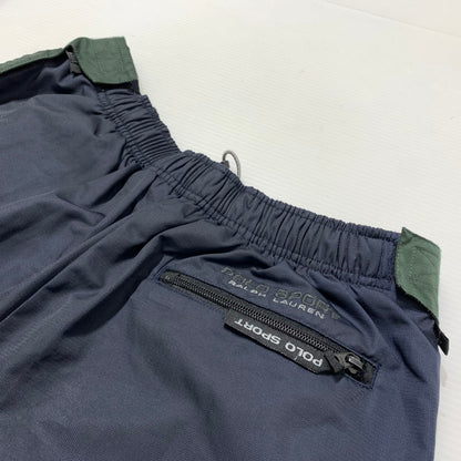 【中古品】【メンズ】 POLO SPORTS ポロスポーツ SIDE ZIP LINE PANT サイド ジップ ライン パンツ ボトムス ポリエステルパンツ 158-260401-ko-25-tei サイズ：M カラー：ネイビー 万代Net店