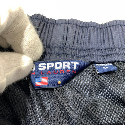 【中古品】【メンズ】 POLO SPORTS ポロスポーツ SIDE ZIP LINE PANT サイド ジップ ライン パンツ ボトムス ポリエステルパンツ 158-260401-ko-25-tei サイズ：M カラー：ネイビー 万代Net店