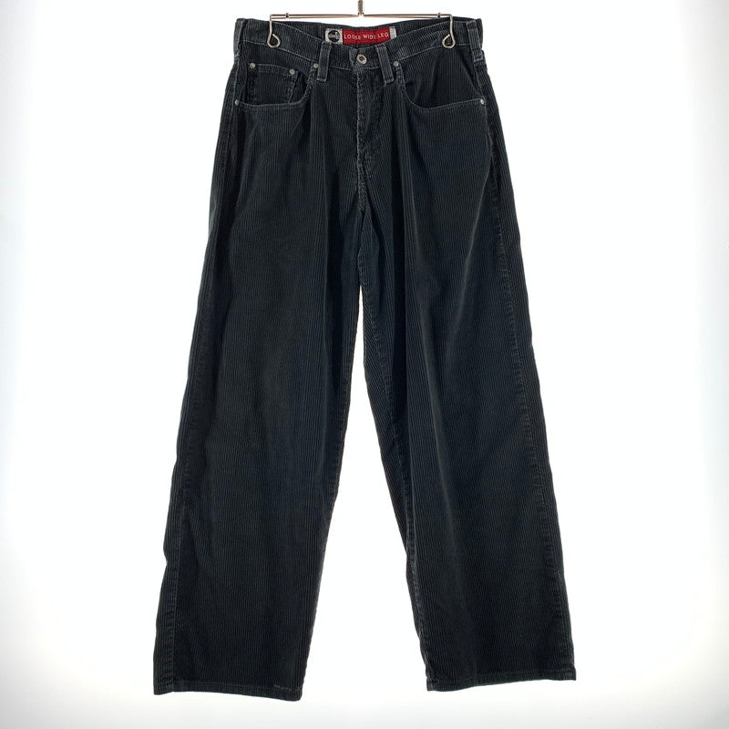 【中古品】【メンズ】 Levi's リーバイス WIDE LEG SILVER TAB CORDUROY PANTS 913 ワイドレッグ シルバータブ コーデュロイ パンツ ボトムス 156-260401-ko-26-tei サイズ：W30L30 カラー：グレー系 万代Net店