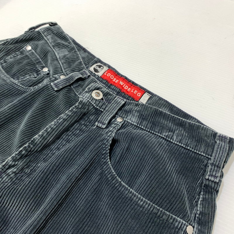 【中古品】【メンズ】 Levi's リーバイス WIDE LEG SILVER TAB CORDUROY PANTS 913 ワイドレッグ シルバータブ コーデュロイ パンツ ボトムス 156-260401-ko-26-tei サイズ：W30L30 カラー：グレー系 万代Net店