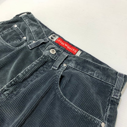 【中古品】【メンズ】 Levi's リーバイス WIDE LEG SILVER TAB CORDUROY PANTS 913 ワイドレッグ シルバータブ コーデュロイ パンツ ボトムス 156-260401-ko-26-tei サイズ：W30L30 カラー：グレー系 万代Net店