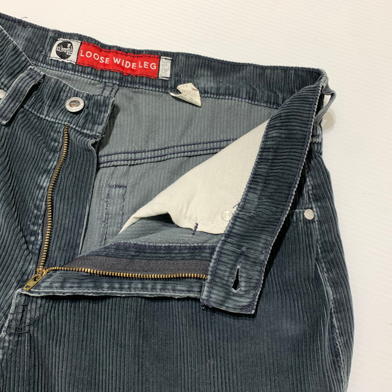 【中古品】【メンズ】 Levi's リーバイス WIDE LEG SILVER TAB CORDUROY PANTS 913 ワイドレッグ シルバータブ コーデュロイ パンツ ボトムス 156-260401-ko-26-tei サイズ：W30L30 カラー：グレー系 万代Net店