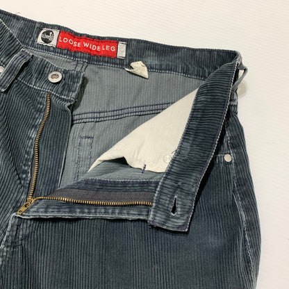 【中古品】【メンズ】 Levi's リーバイス WIDE LEG SILVER TAB CORDUROY PANTS 913 ワイドレッグ シルバータブ コーデュロイ パンツ ボトムス 156-260401-ko-26-tei サイズ：W30L30 カラー：グレー系 万代Net店