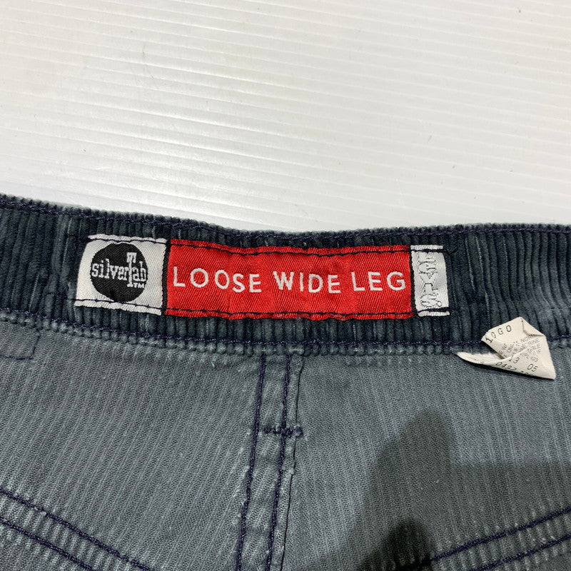 【中古品】【メンズ】 Levi's リーバイス WIDE LEG SILVER TAB CORDUROY PANTS 913 ワイドレッグ シルバータブ コーデュロイ パンツ ボトムス 156-260401-ko-26-tei サイズ：W30L30 カラー：グレー系 万代Net店
