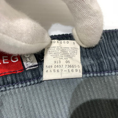 【中古品】【メンズ】 Levi's リーバイス WIDE LEG SILVER TAB CORDUROY PANTS 913 ワイドレッグ シルバータブ コーデュロイ パンツ ボトムス 156-260401-ko-26-tei サイズ：W30L30 カラー：グレー系 万代Net店