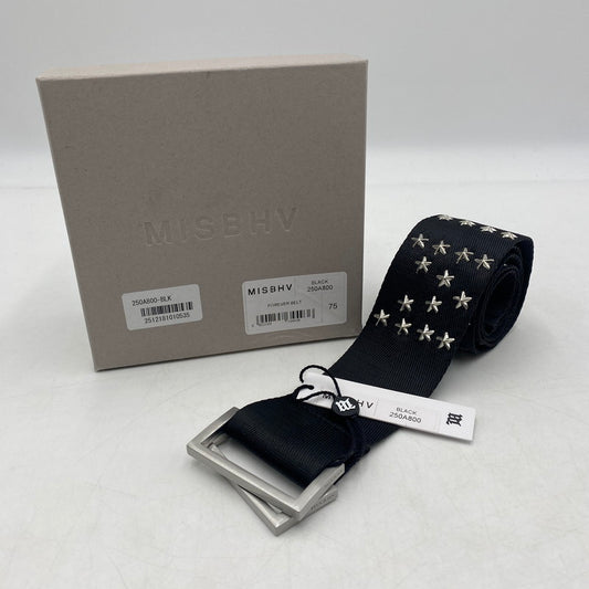 【中古品】【レディース】 MISBHV ミスビヘイブ FOREVER BELT 250A800 フォーエバー ベルト 服飾雑貨 205-260406-ks-01-tei カラー：ブラック 万代Net店
