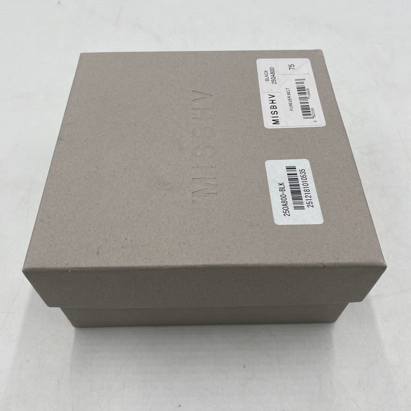 【中古品】【レディース】 MISBHV ミスビヘイブ FOREVER BELT 250A800 フォーエバー ベルト 服飾雑貨 205-260406-ks-01-tei カラー：ブラック 万代Net店