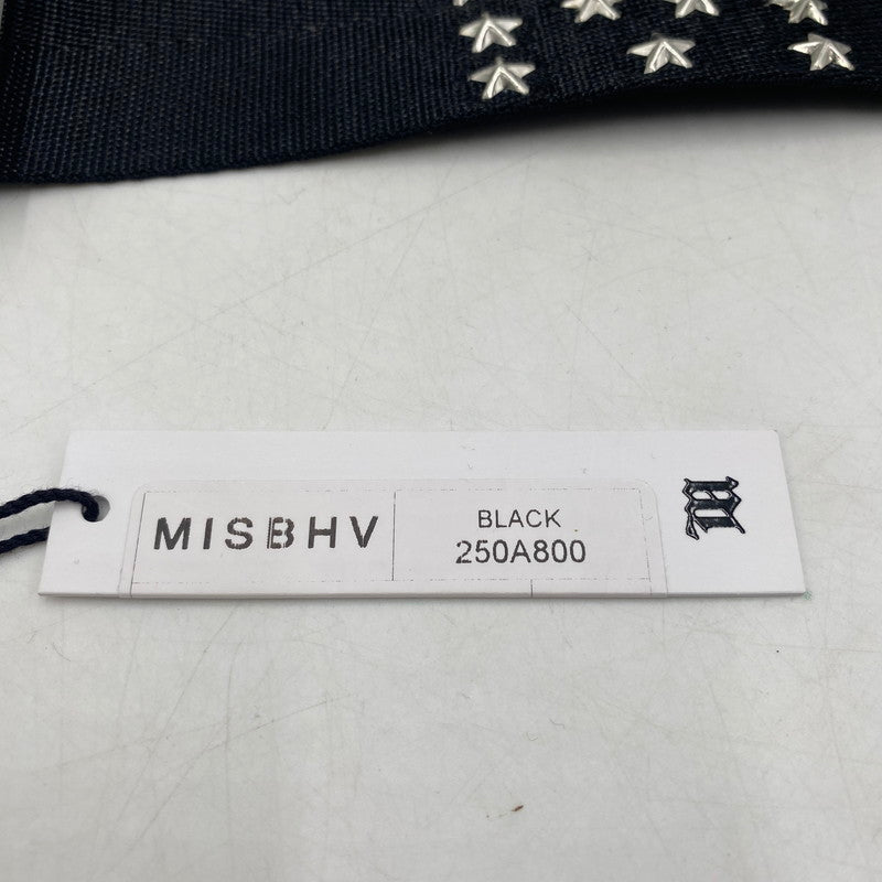 【中古品】【レディース】 MISBHV ミスビヘイブ FOREVER BELT 250A800 フォーエバー ベルト 服飾雑貨 205-260406-ks-01-tei カラー：ブラック 万代Net店