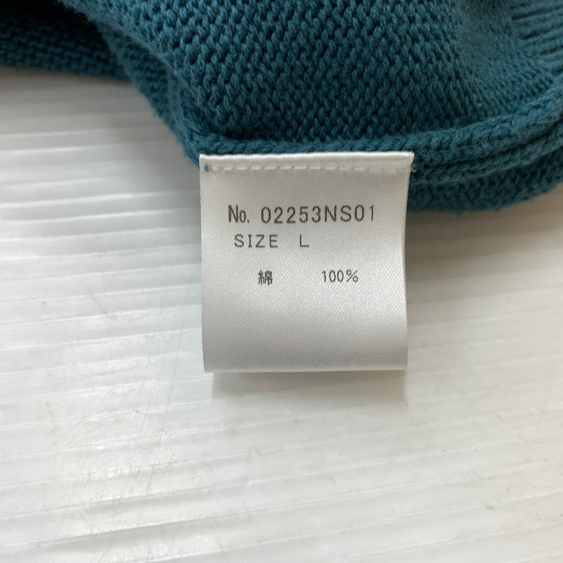 【中古品】【メンズ】 ENDLESS ROCK CREWKNIT 02253NS01 エンドレス ロック クルーニット トップス セーター 140-260329-ko-12-fuzh サイズ：L カラー：ブルー系 万代Net店