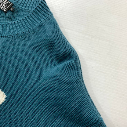 【中古品】【メンズ】 ENDLESS ROCK CREWKNIT 02253NS01 エンドレス ロック クルーニット トップス セーター 140-260329-ko-12-fuzh サイズ：L カラー：ブルー系 万代Net店
