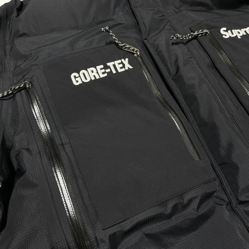 【中古品】【メンズ】 Supreme シュプリーム 19FW GORE-TEX 700-FILL DOWN PARKA ゴアテックス 700フィル ダウンパーカ アウター ダウンジャケット 国内品 149-260404-yo-20-tei サイズ：S カラー：ブラック 万代Net店
