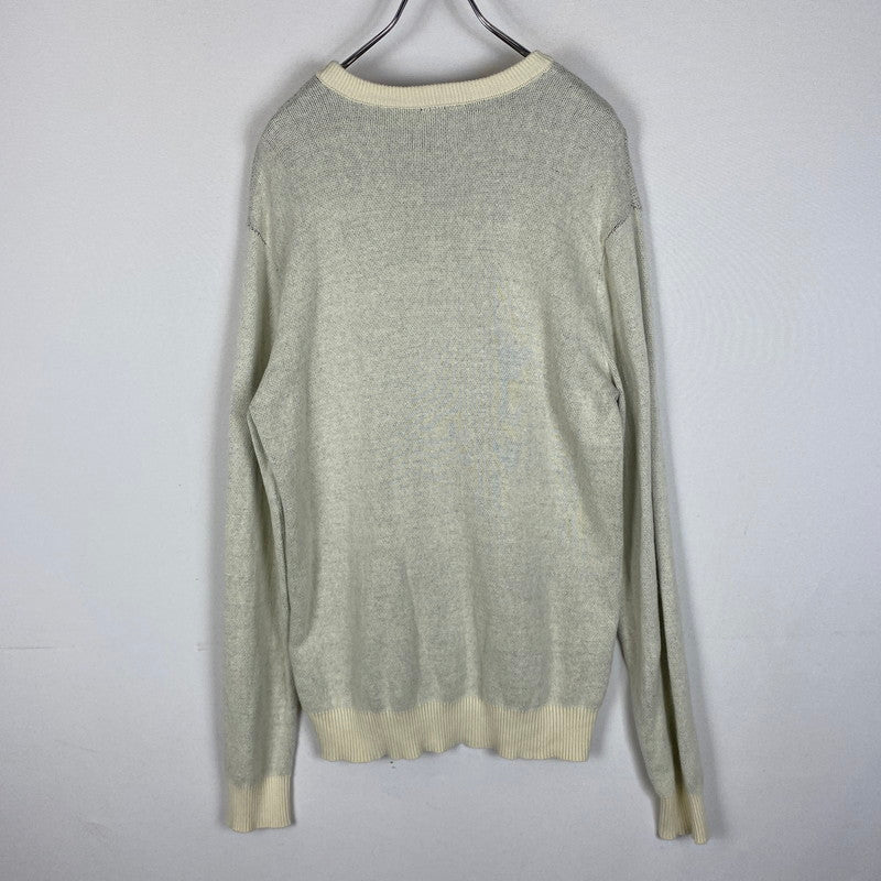 【中古品】【メンズ】 × SMASHING PUMPKINS スマッシング パンプキンズ 別注 コラボ STAR GIRL CREWNECK SWEATER スターガール クルーネック セーター 長袖 トップス 142-260401-ks-16-fuzh サイズ：S/※使用感有 カラー：ホワイト 万代Net店