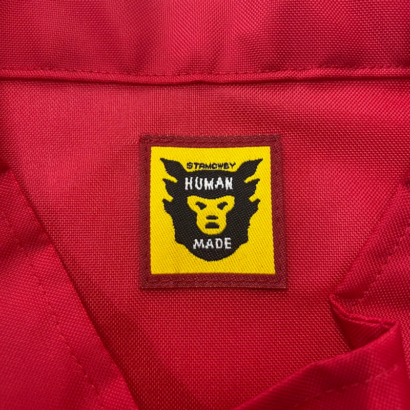 【中古品】【メンズ】 HUMANMADE ヒューマンメイド × KFC ケンタッキー・フライド・チキン RACING JACKET レーシング ジャケット ライトアウター 142-260327-ks-09-tei サイズ：M カラー：レッド 万代Net店
