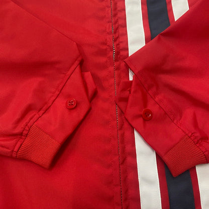 【中古品】【メンズ】 HUMANMADE ヒューマンメイド × KFC ケンタッキー・フライド・チキン RACING JACKET レーシング ジャケット ライトアウター 142-260327-ks-09-tei サイズ：M カラー：レッド 万代Net店