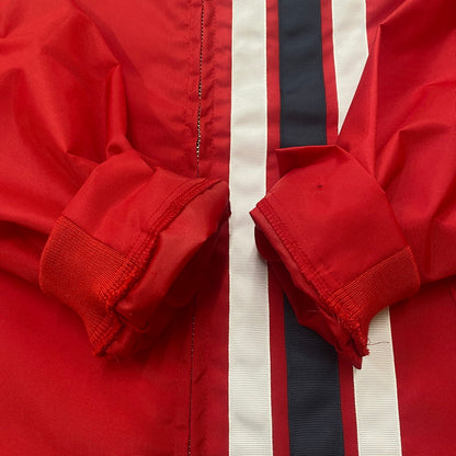 【中古品】【メンズ】 HUMANMADE ヒューマンメイド × KFC ケンタッキー・フライド・チキン RACING JACKET レーシング ジャケット ライトアウター 142-260327-ks-09-tei サイズ：M カラー：レッド 万代Net店