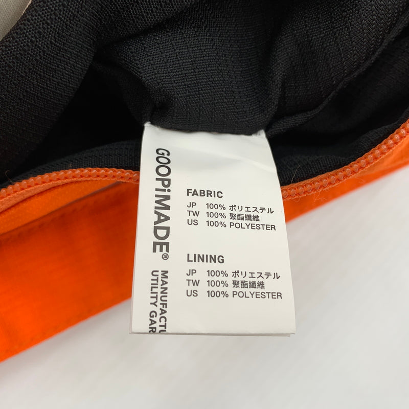 【中古品】【メンズ】 GOOPiMADE グーピーメイド COM INTEROP UTILITY BAG コム インターロップ ユーティリティ バッグ カバン ショルダーバッグ 188-260723-ko-02-tei カラー：オレンジ 万代Net店