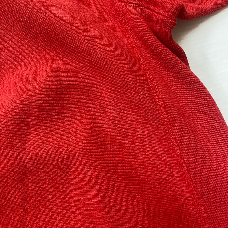 【現状渡し品】【メンズ】 Champion チャンピオン 90's REVERSE WEAVE 90年代 リバースウィーブスウェット 長袖 トップス トレーナー 刺繍タグ 目あり USA製 145-260331-yo-12-tei サイズ：L カラー：レッド 万代Net店