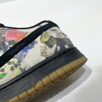 【中古品】【メンズ】 NIKE ナイキ × Supreme シュプリーム 別注 コラボ FD8778-001 SB DUNKLOW OG QS スニーカー 靴 160-260715-ko-04-tei サイズ：27cm カラー：ブラック 万代Net店