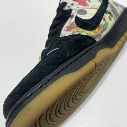 【中古品】【メンズ】 NIKE ナイキ × Supreme シュプリーム 別注 コラボ FD8778-001 SB DUNKLOW OG QS スニーカー 靴 160-260715-ko-04-tei サイズ：27cm カラー：ブラック 万代Net店