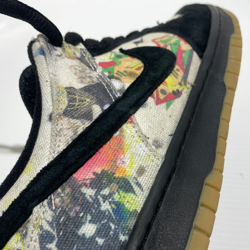 【中古品】【メンズ】 NIKE ナイキ × Supreme シュプリーム 別注 コラボ FD8778-001 SB DUNKLOW OG QS スニーカー 靴 160-260715-ko-04-tei サイズ：27cm カラー：ブラック 万代Net店