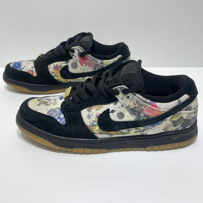 【中古品】【メンズ】 NIKE ナイキ × Supreme シュプリーム 別注 コラボ FD8778-001 SB DUNKLOW OG QS スニーカー 靴 160-260715-ko-04-tei サイズ：27cm カラー：ブラック 万代Net店